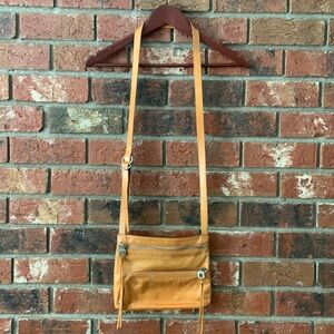 Hobo Vintage The Original Tan Leather Crossbody Bag